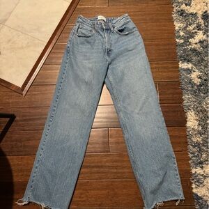Abercrombie & Fitch Light Blue Straight Leg Jeans
